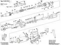 Bosch 0 602 416 001 ---- H.F. Screwdriver Spare Parts